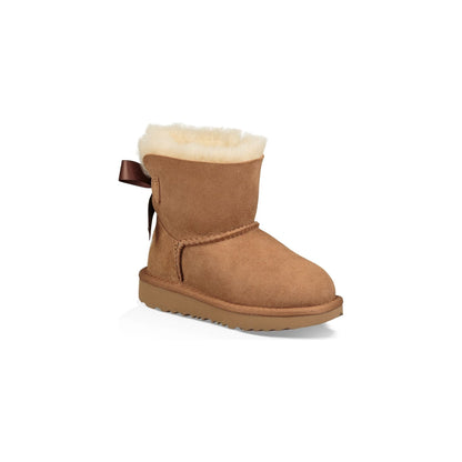 Kids Mini Bailey Bow II Boot in Chestnut