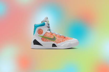 Kobe IX Elite High Protro 'What The Kobe?' (GS) - White/Chlorine Blue/Black