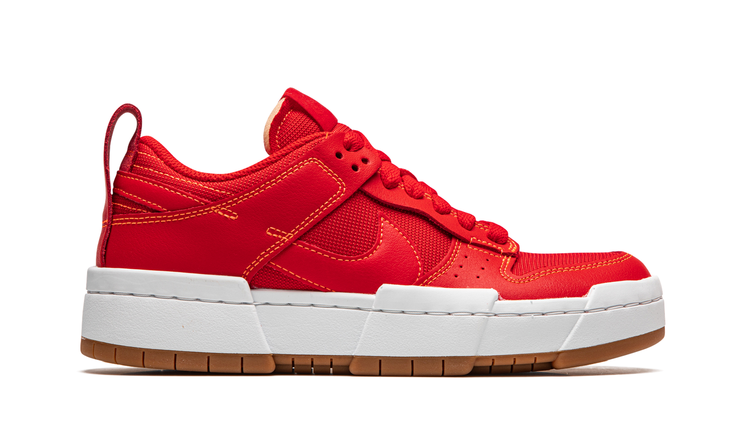 WMNS Dunk Low Disrupt"University Red" ck6654 600
