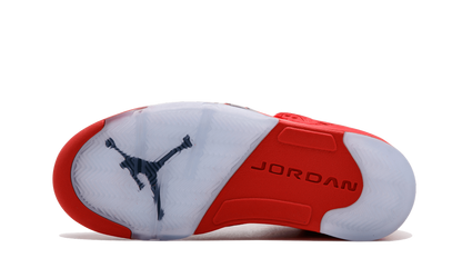 5 Retro "Red Suede" 136027 602