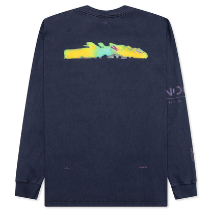 M NRG Nocta L/S Mock - Dark Obsidian