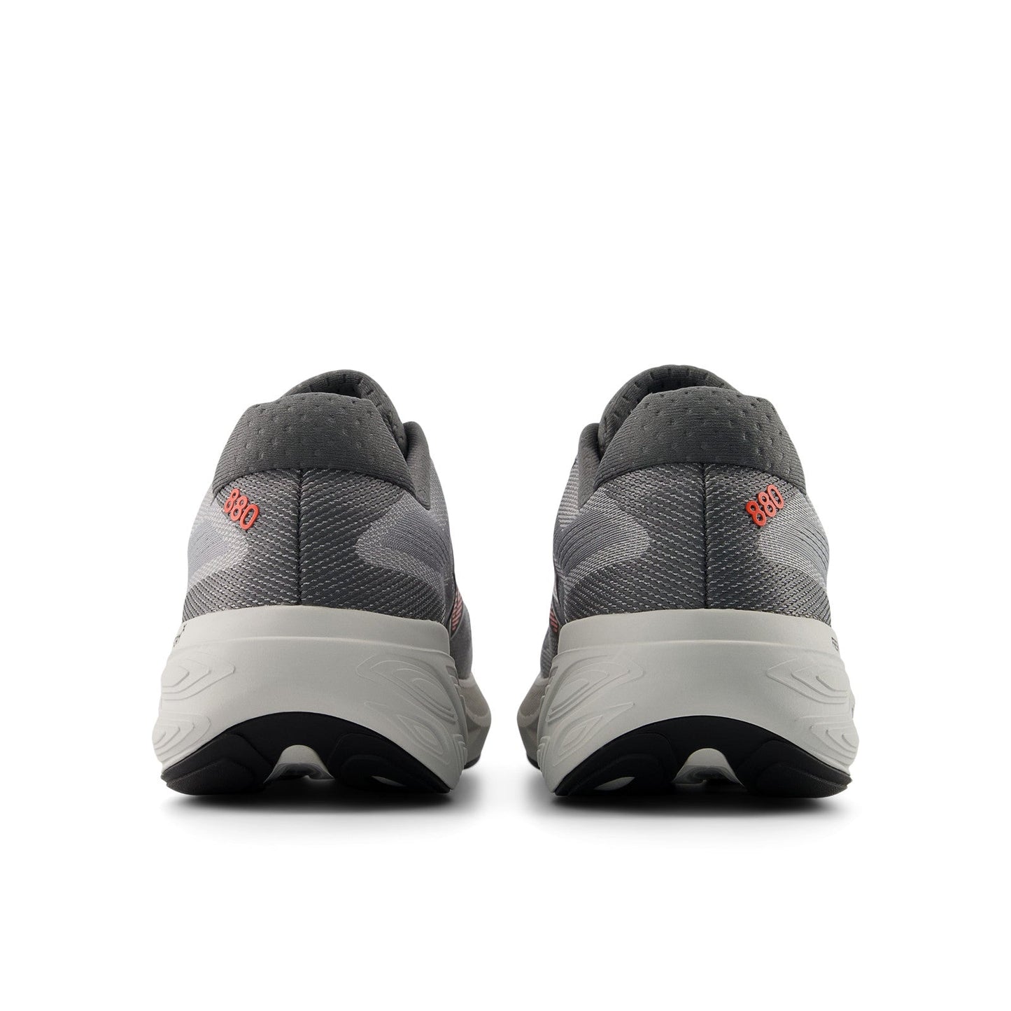 Men's Fresh Foam X 880v15 in Slate Grey with Reflection and Urgent Red