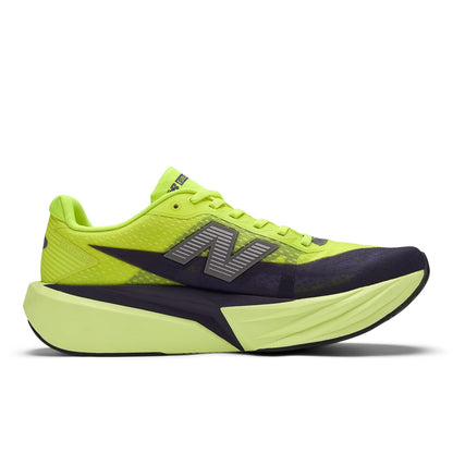 Men's FuelCell Rebel v5 in Alkaline Green with Boysenberry and Dark Silver Metallic