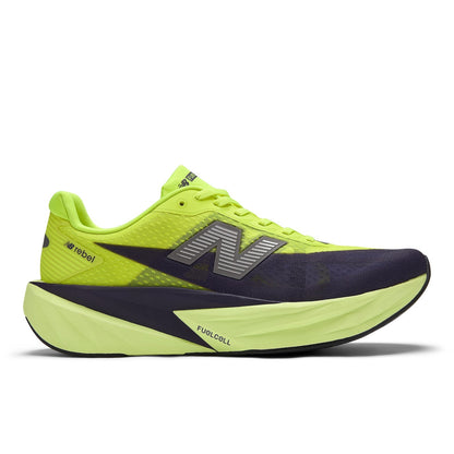 Men's FuelCell Rebel v5 in Alkaline Green with Boysenberry and Dark Silver Metallic