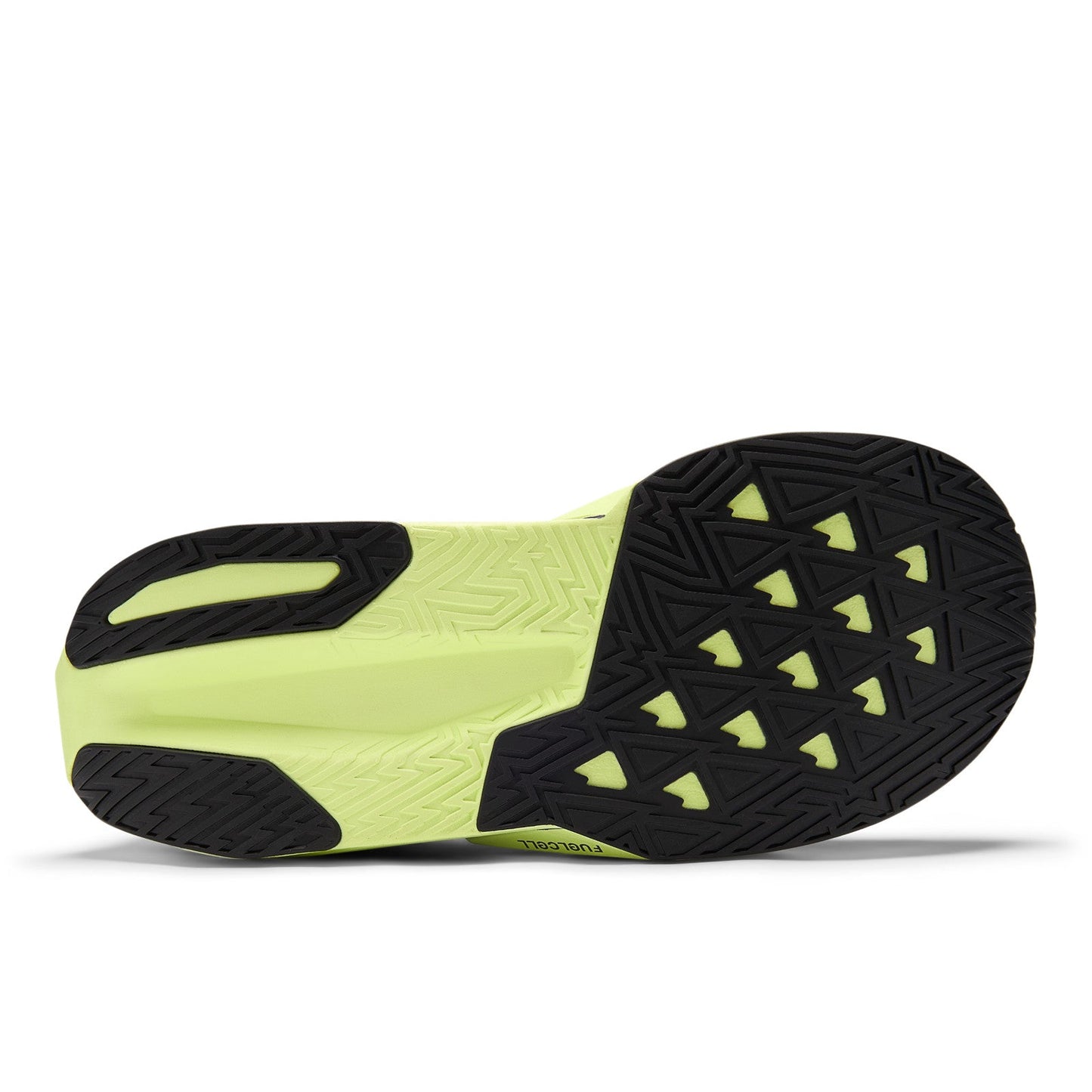 Men's FuelCell Rebel v5 in Alkaline Green with Boysenberry and Dark Silver Metallic