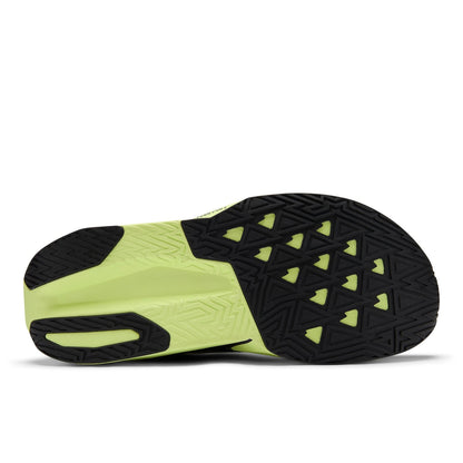 Men's FuelCell Rebel v5 in Alkaline Green with Boysenberry and Dark Silver Metallic