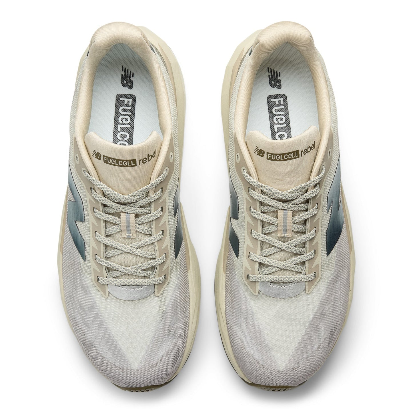 Men's FuelCell Rebel v5 in Shipyard with Arid Stone and Silver Metallic