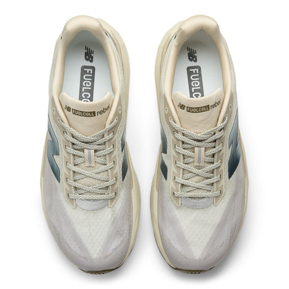 Men's FuelCell Rebel v5 in Shipyard with Arid Stone and Silver Metallic