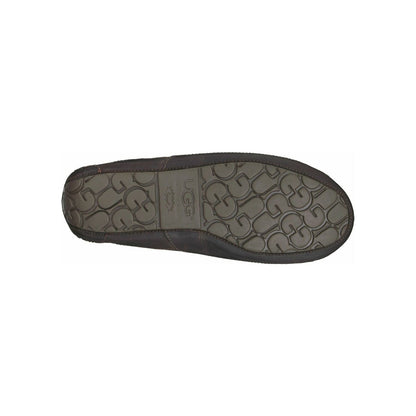 Men's Ascot Leather Slipper in China Tea