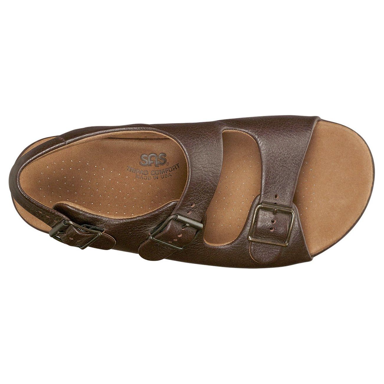 Men's Bravo Heel Strap Sandal in Brown