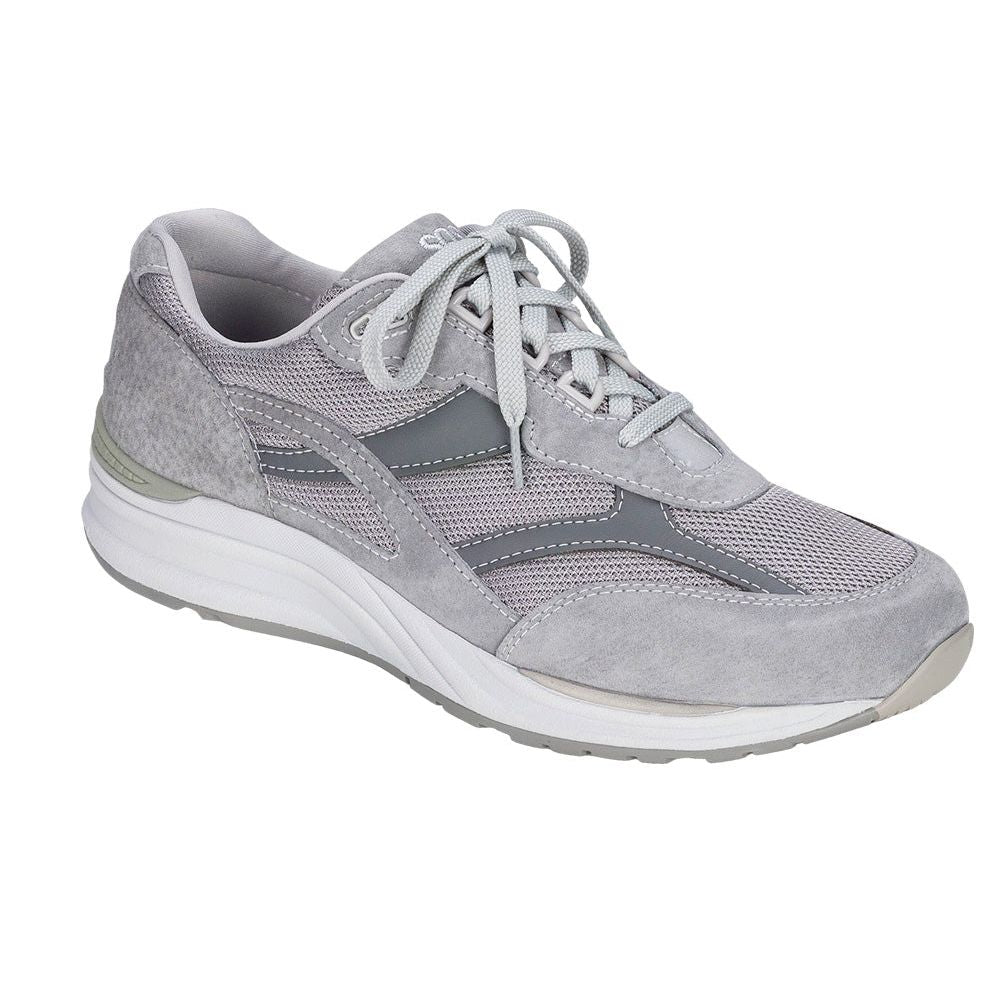 Men's Journey Mesh Lace Up Sneaker in Gray