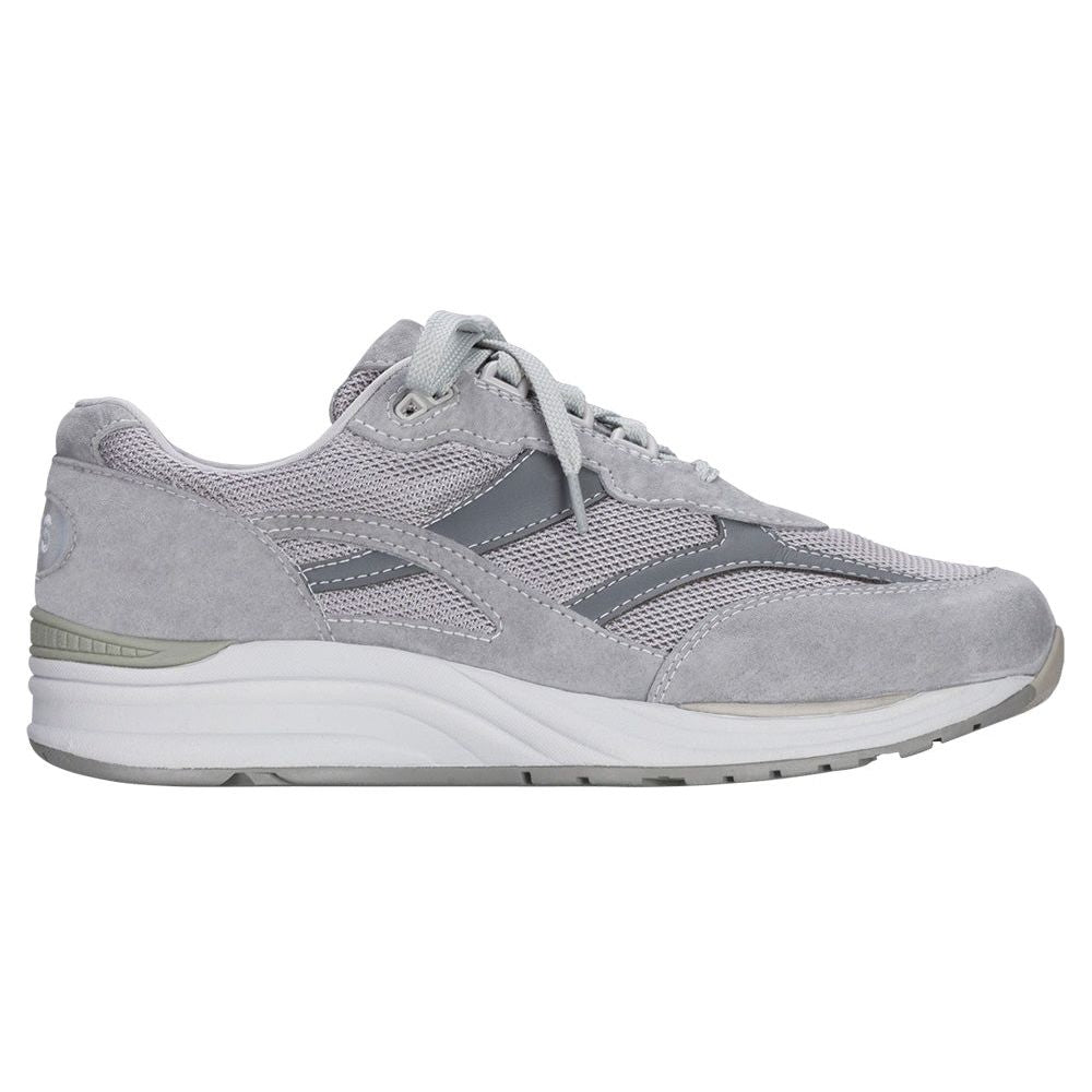 Men's Journey Mesh Lace Up Sneaker in Gray