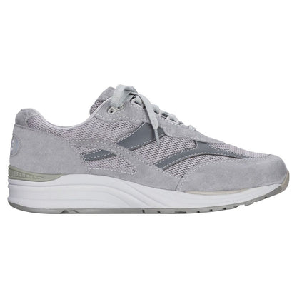 Men's Journey Mesh Lace Up Sneaker in Gray