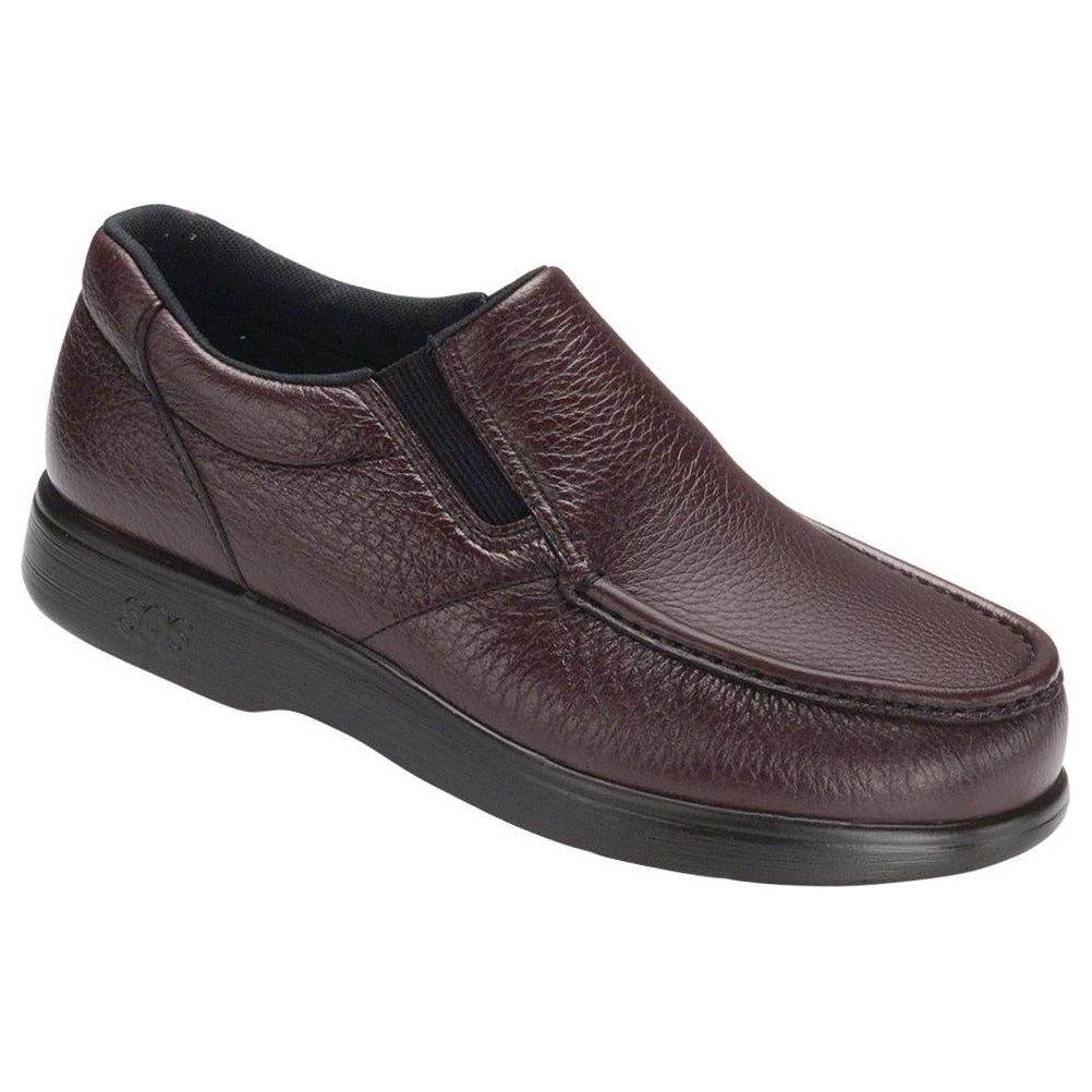 Men's Side Gore Slip On in Cordovan