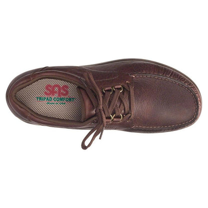 Men's Bout Time Lace Up Loafer in Mulch Wide