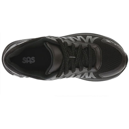 Women's Mission One-W Stability Lace Up Sneaker in Black