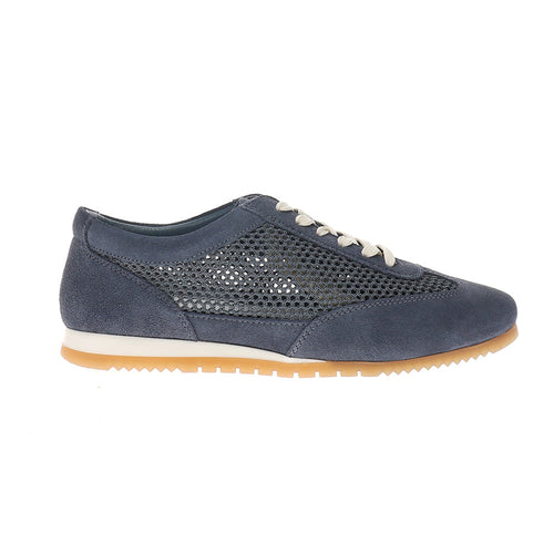 Naples Suede Mesh Lace Up Sneakers