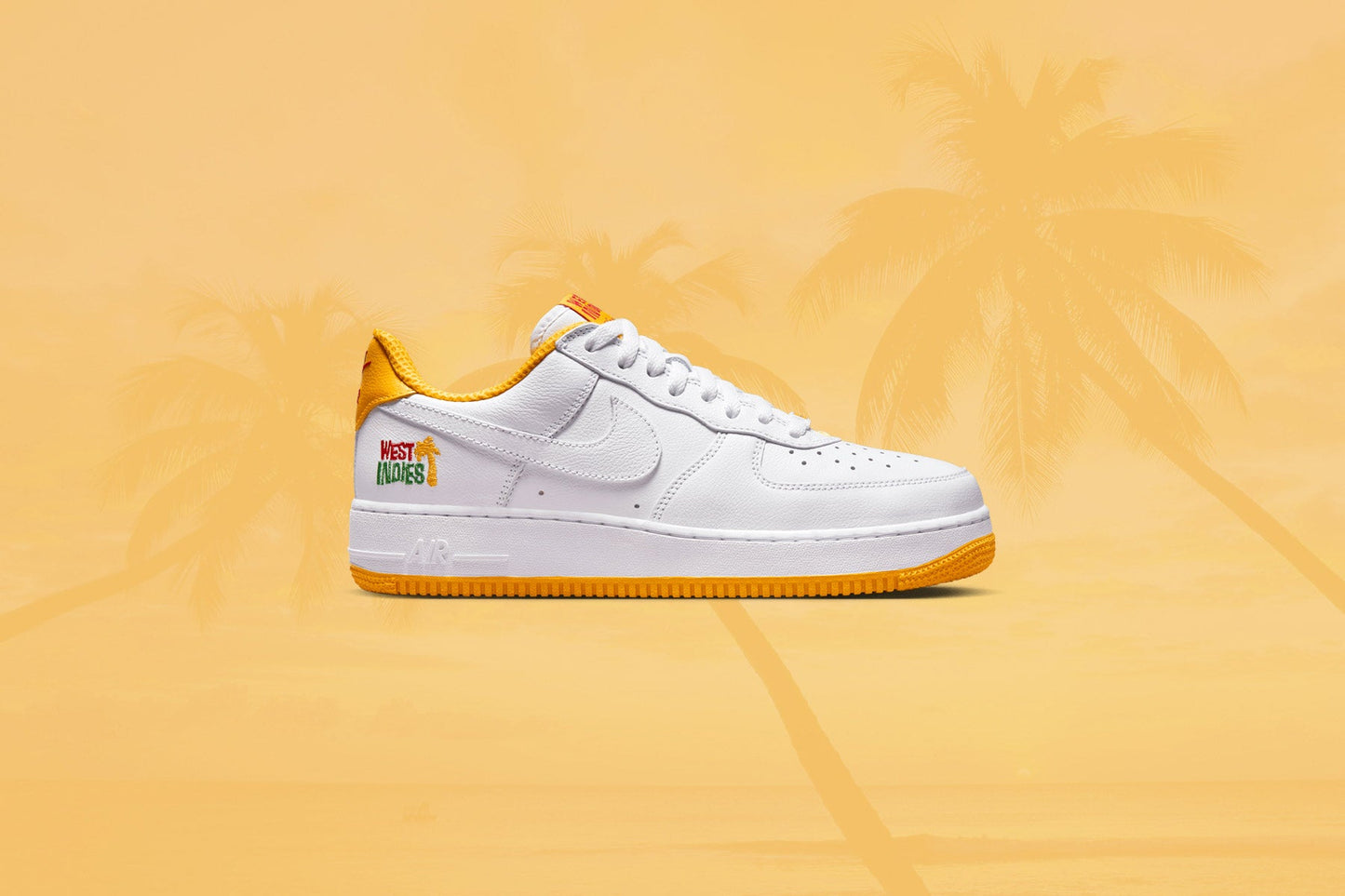 Force 1 Low Retro QS - White/University Gold