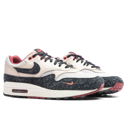 Air Max 1 PRM - Pearl White/Black/Vast Grey
