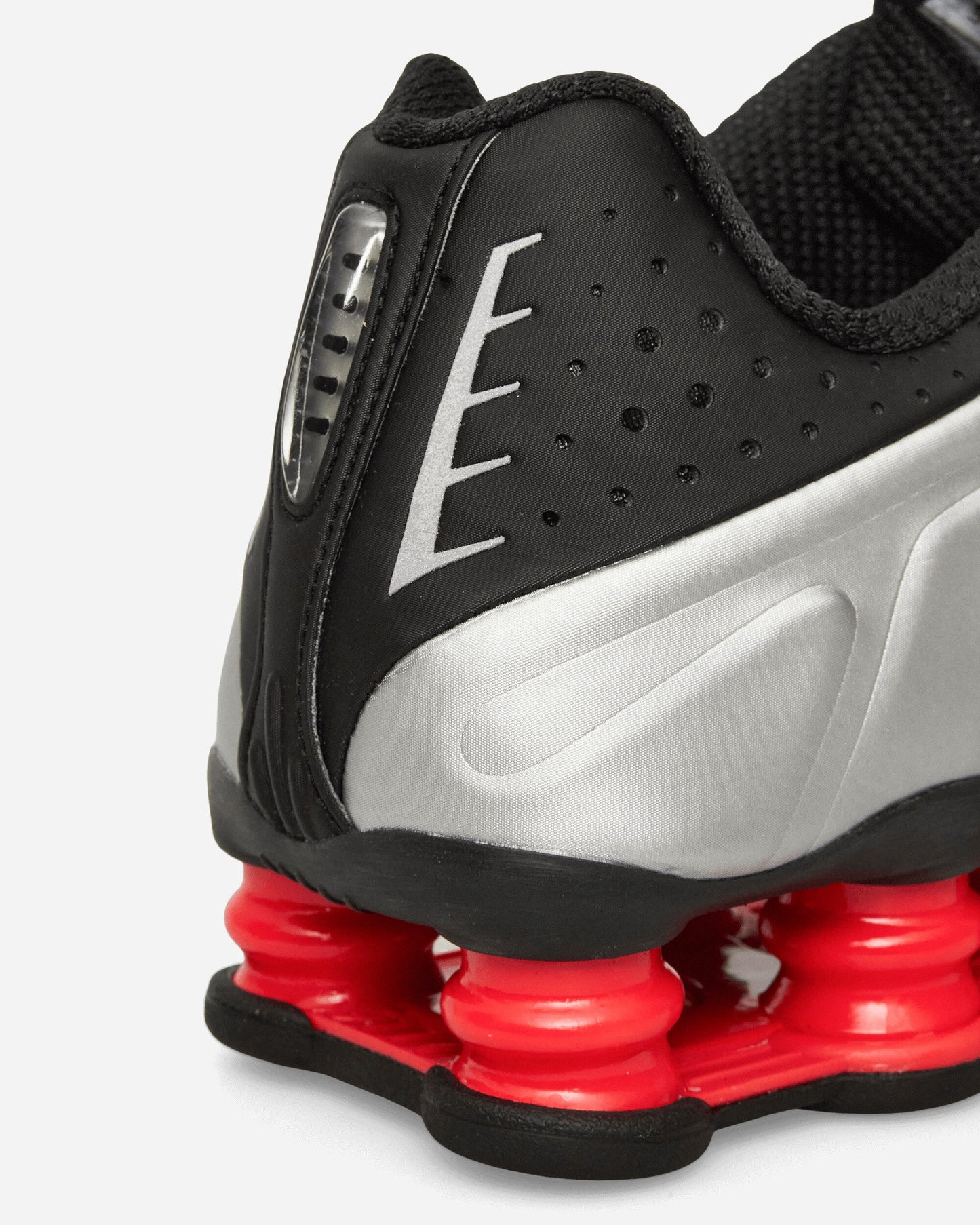 Women's Shox R4 Sneakers Metallic Silver / Black / Light Crimson