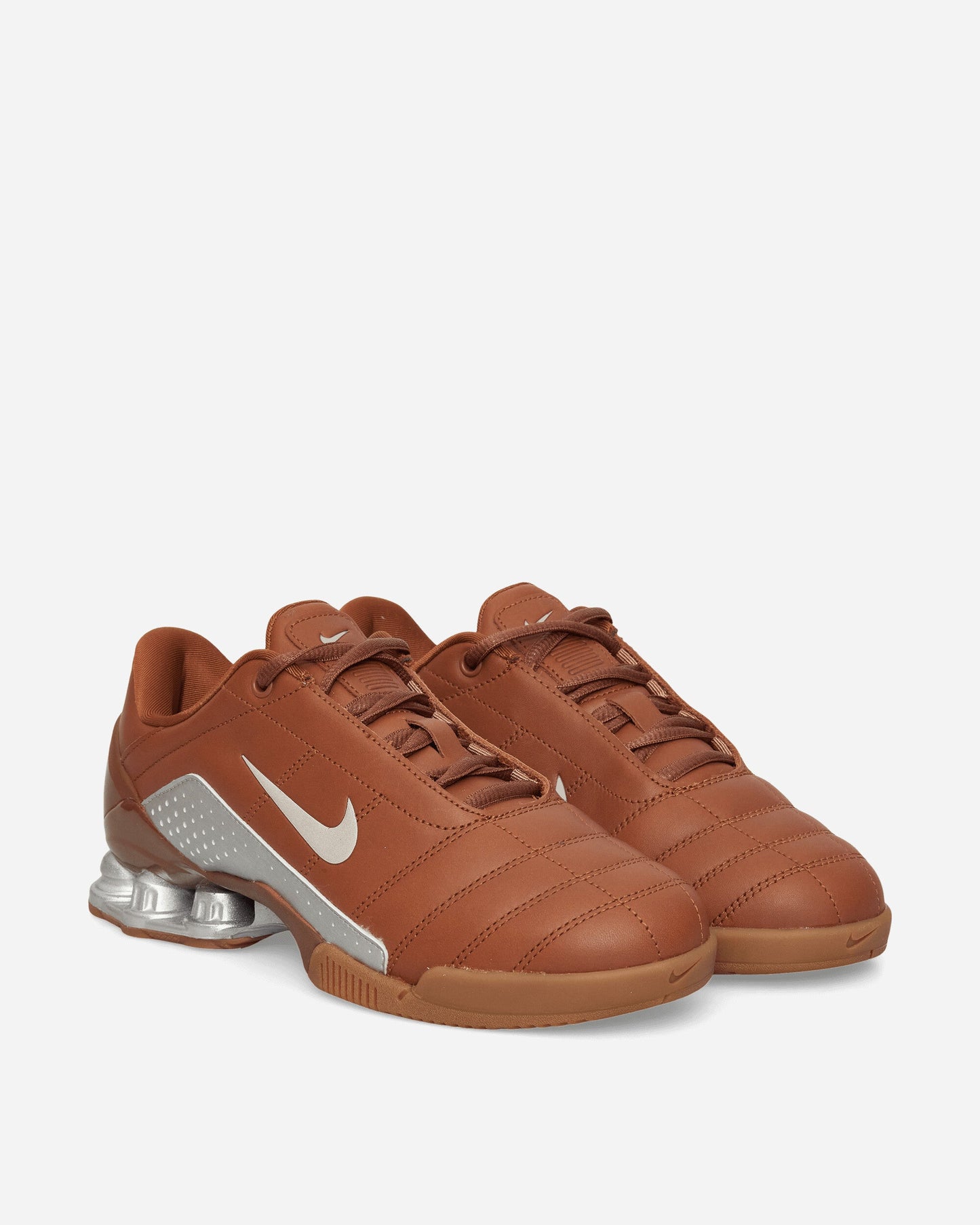 Women's T90 Shox Magia Sneakers Pecan / Metallic Silver