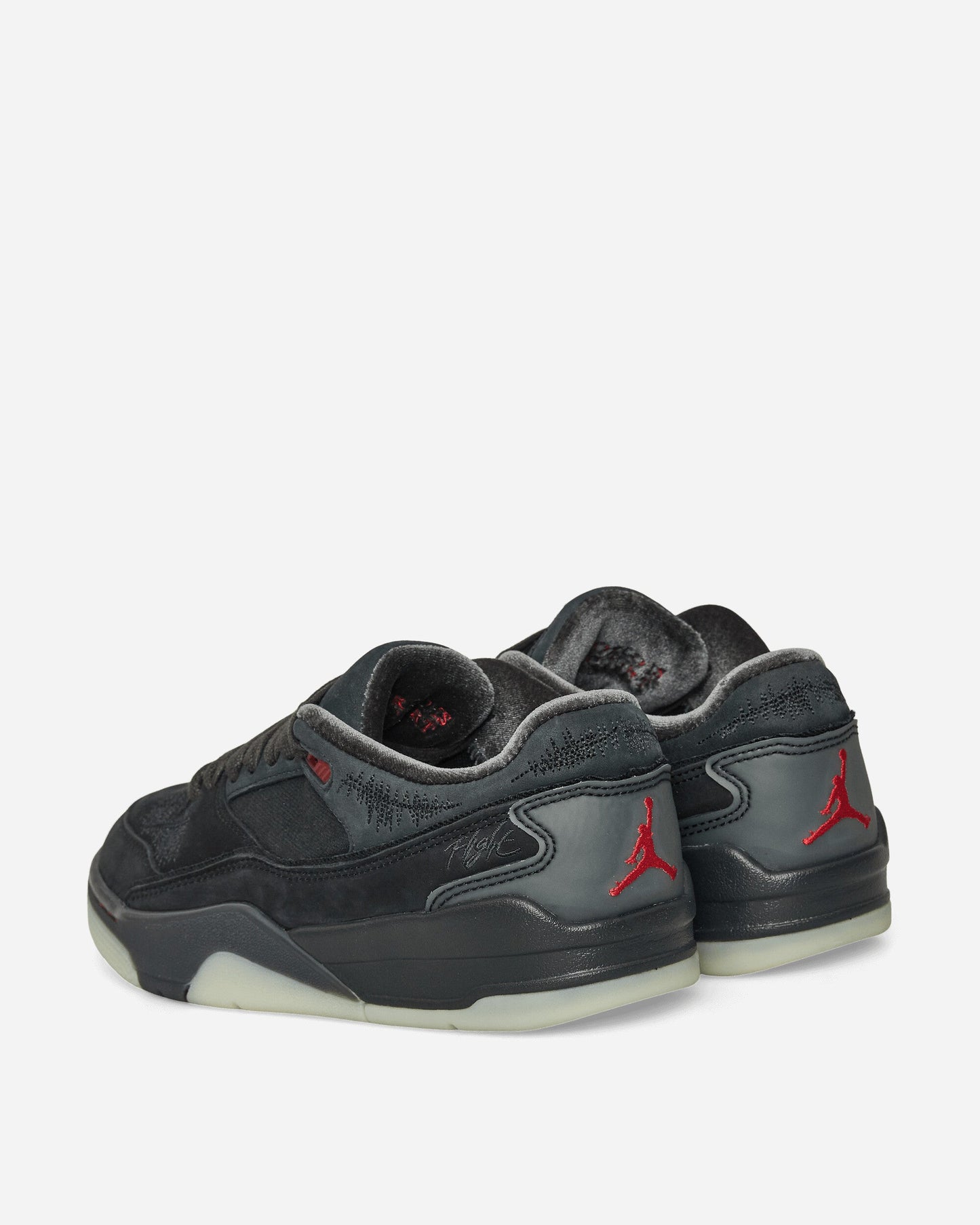 Women's Téla Jordan Flight Court Sneakers Black / Varsity Red