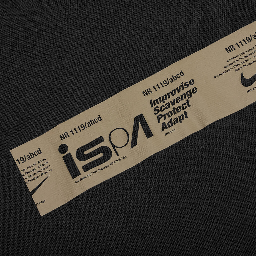 ISPA GPX Tee - Black/Black