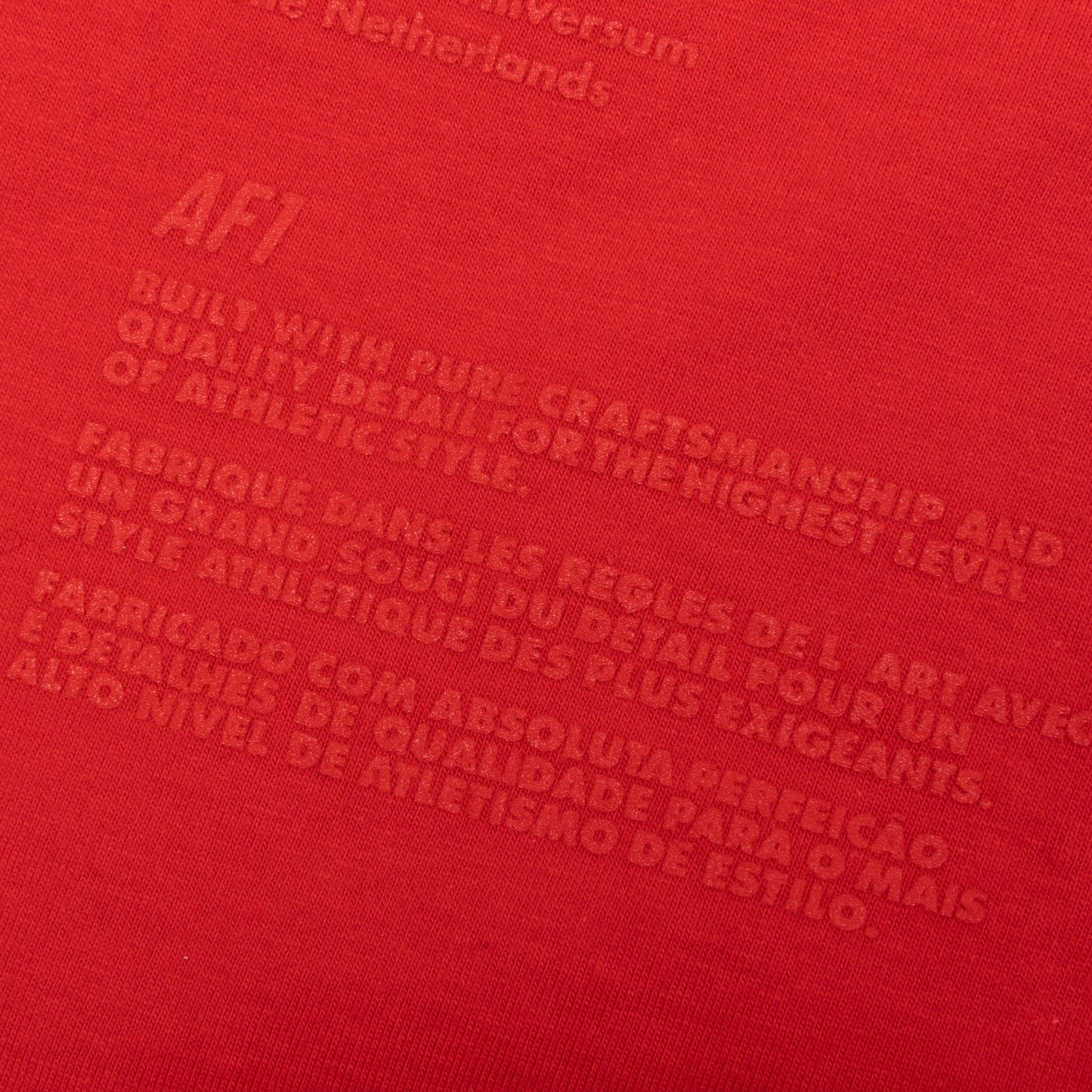 Sportswear AF1 40th Anniversary Tee - University Red