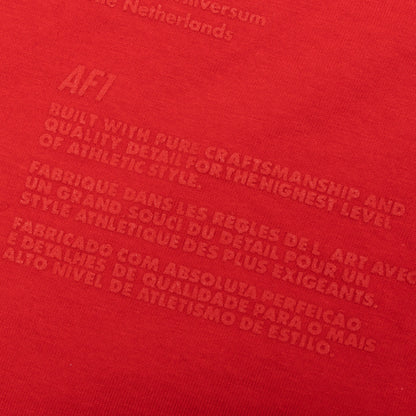 Sportswear AF1 40th Anniversary Tee - University Red