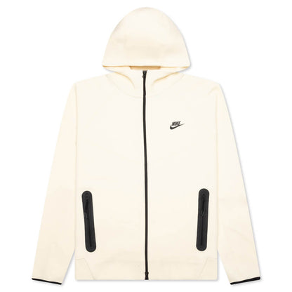 Sportswear Tech Fleece Windrunner Full Zip Hoodie - Coconut Milk/Black