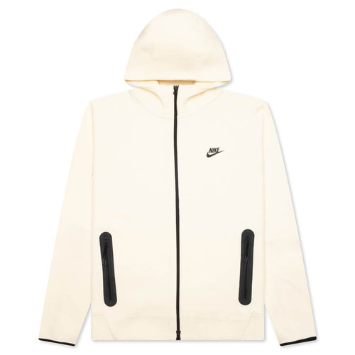 Sportswear Tech Fleece Windrunner Full Zip Hoodie - Coconut Milk/Black