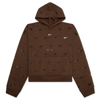 Jacquemus NRG HE Swoosh Hoodie - Cacao Wow