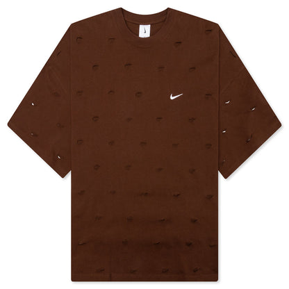 Jacquemus NRG HE Swoosh Tee - Cacao Wow