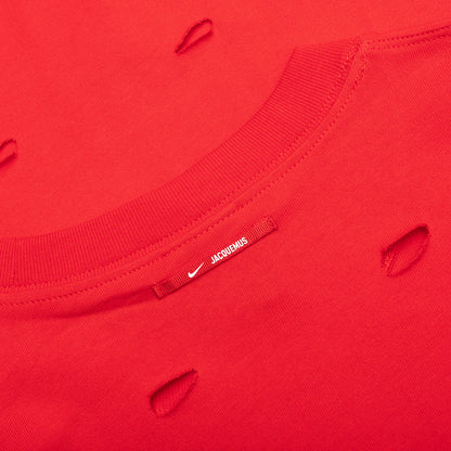 Jacquemus NRG HE Swoosh Tee - University Red