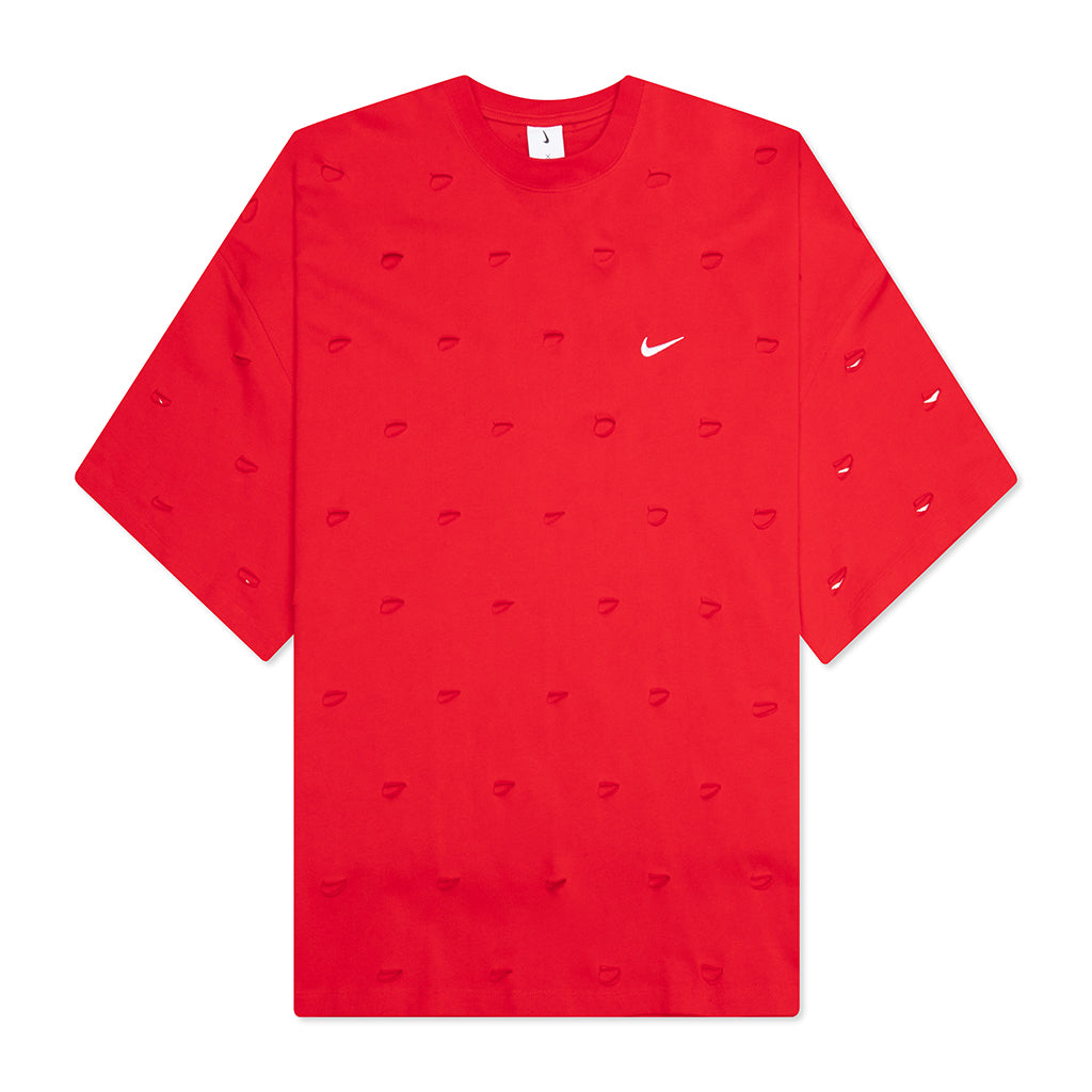 Jacquemus NRG HE Swoosh Tee - University Red