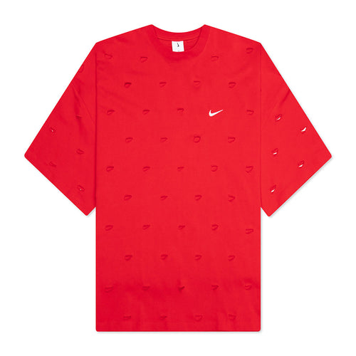 Jacquemus NRG HE Swoosh Tee - University Red