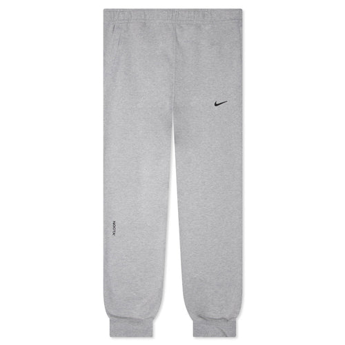 NOCTA Fleece CS Pants - Heather Grey/Matte Silver/Black