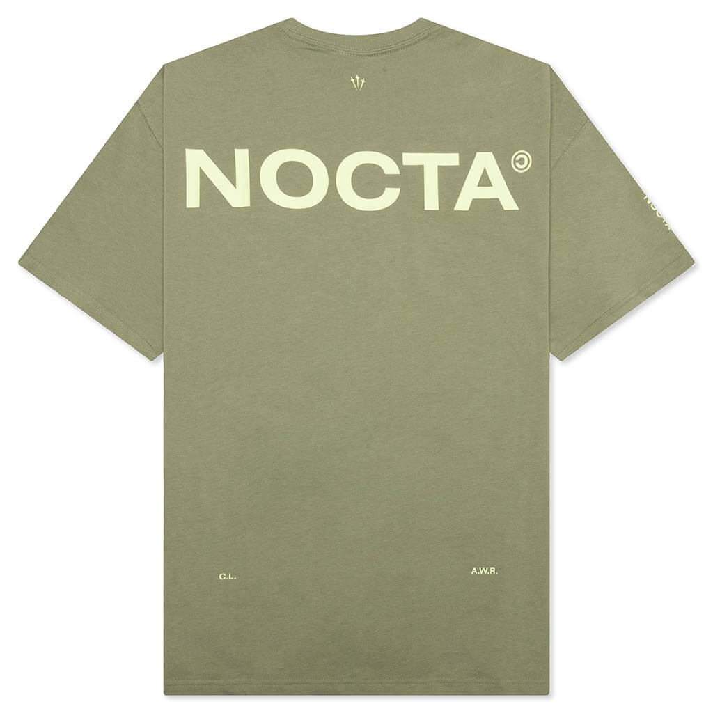 NOCTA NRG Cs Tee S/S - Oil Green/Light Liquid Lime