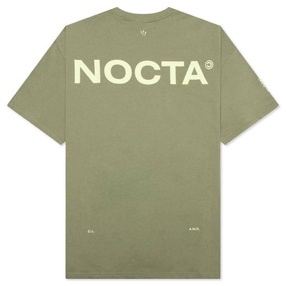 NOCTA NRG Cs Tee S/S - Oil Green/Light Liquid Lime