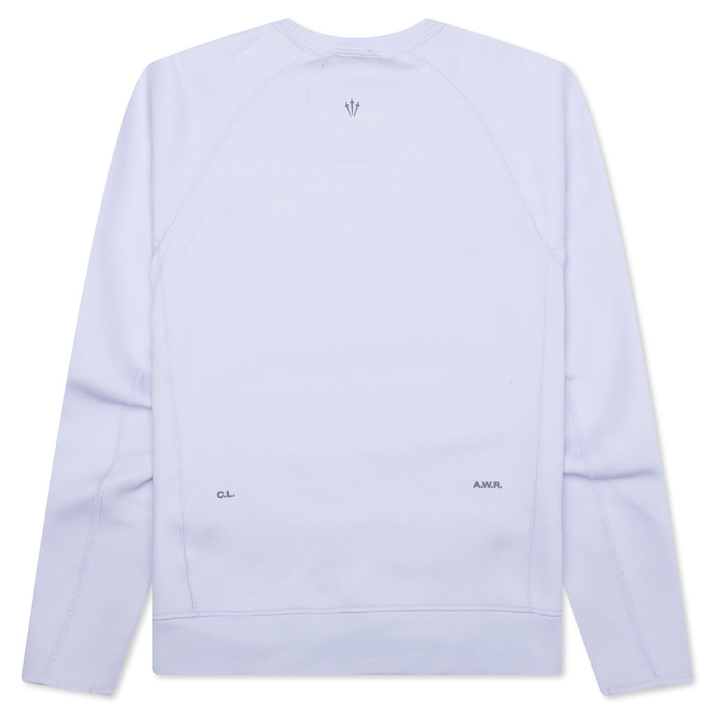 NOCTA Tech Fleece Crew - Palest Purple/Daybreak