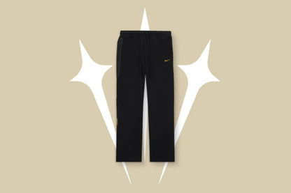 NOCTA Tech Fleece Open - Hem Pant - Black/University Gold