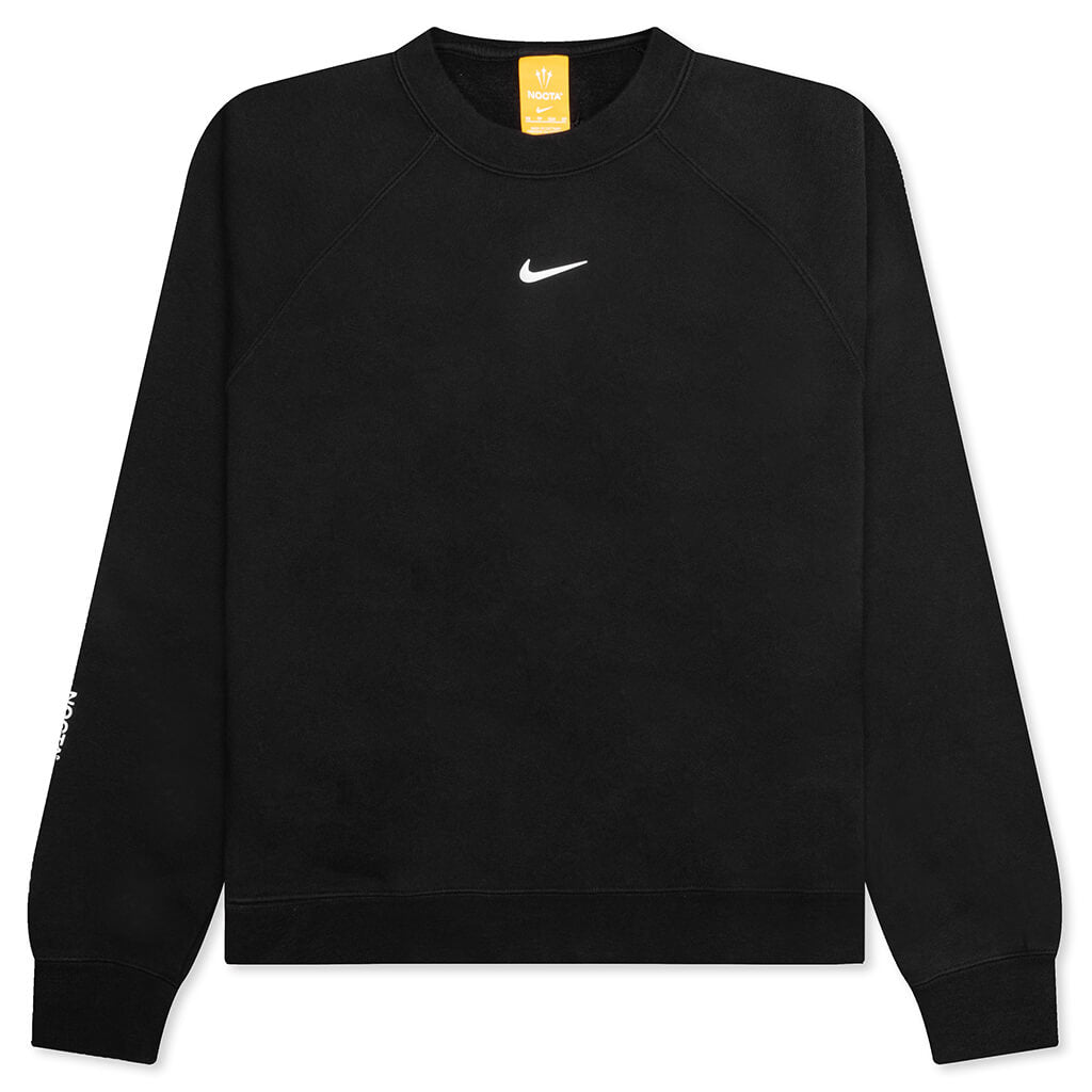Nocta NRG CS Fleece Crew - Black/White
