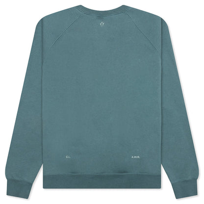 Nocta NRG Fleece Crew - Mineral Slate/Faded Spruce/Mica Green