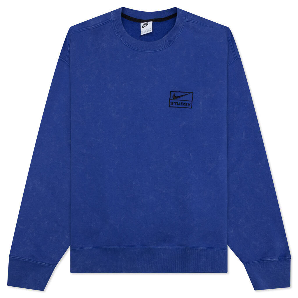 NRG Acid Wash Crew - Game Royal/Black/Black