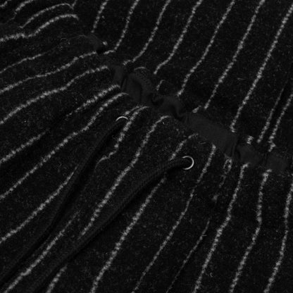 NRG Stripe Wool Pant - Black/Dark Antique Black/White