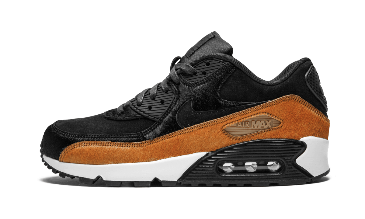AIR MAX 90 LX MNS WMNS "Pony Hair - Black/Cider" 898512 005