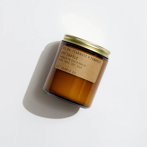 7.2oz Teakwood & Tobacco Standard Candle