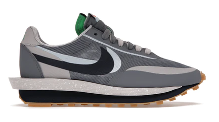 LD Waffle sacai CLOT Kiss of Death 2 Cool Grey