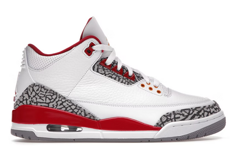 3 Retro Cardinal Red