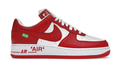 Force 1 Low By Virgil Abloh White Red